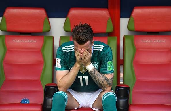 Marco Reus – left out of Germany's squad