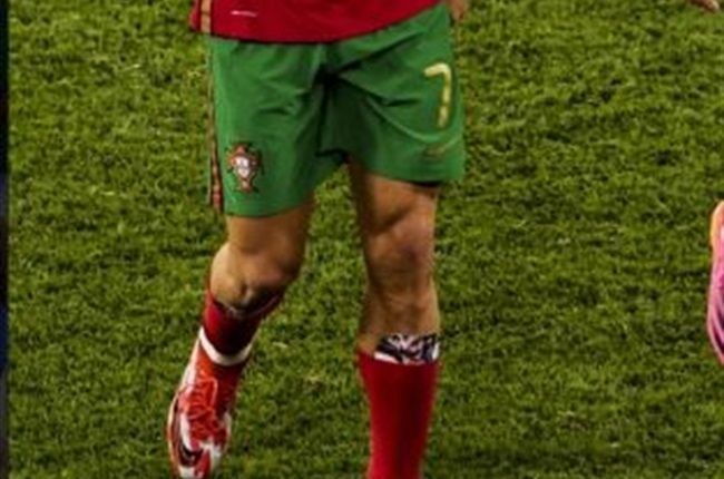No Good Luck - Check Out CR7's Custom Euro Shin Pads