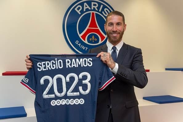 Sergio Ramos (has joined Paris Saint-Germain for f