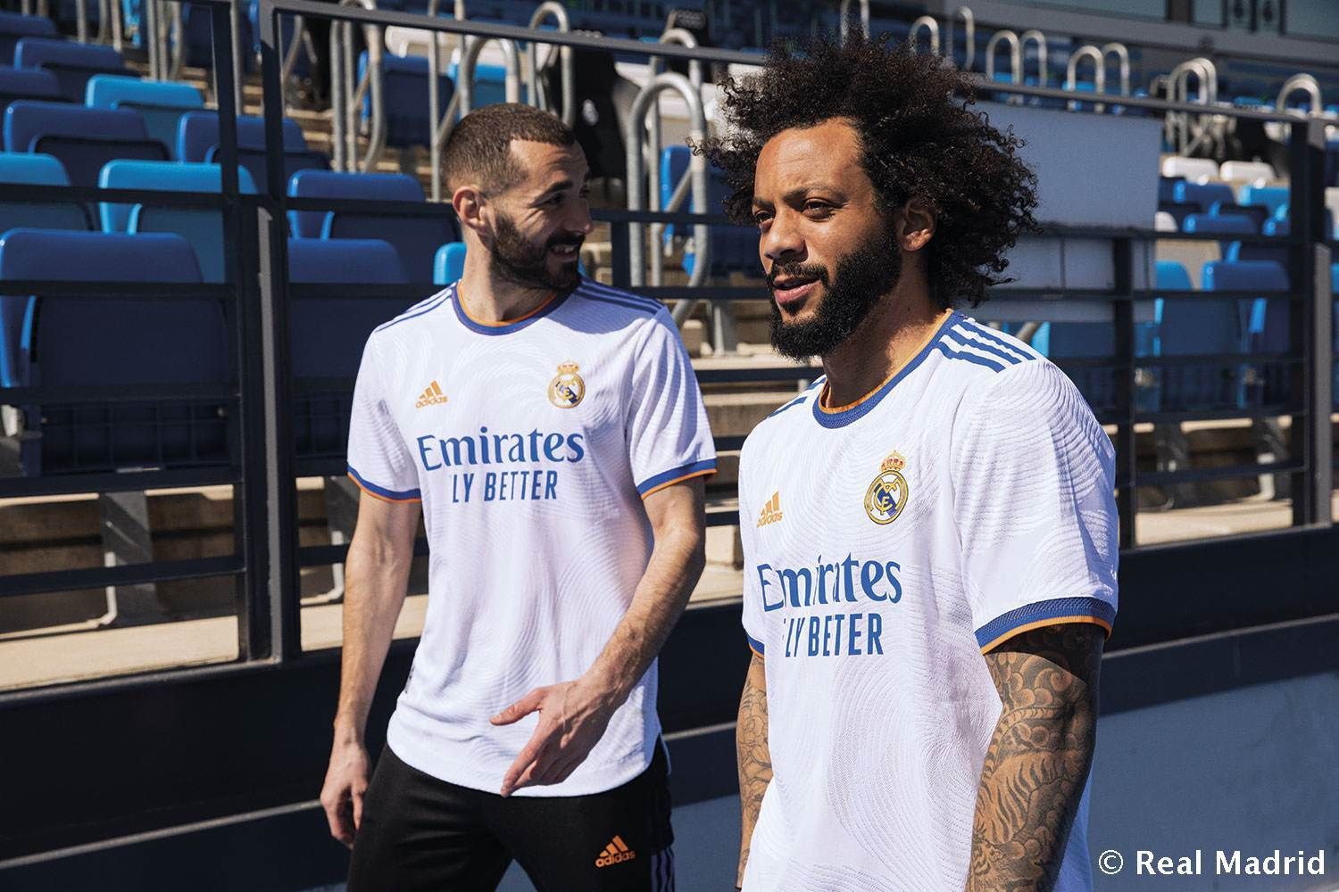 Real Madrid's 2021/22 home shirt 