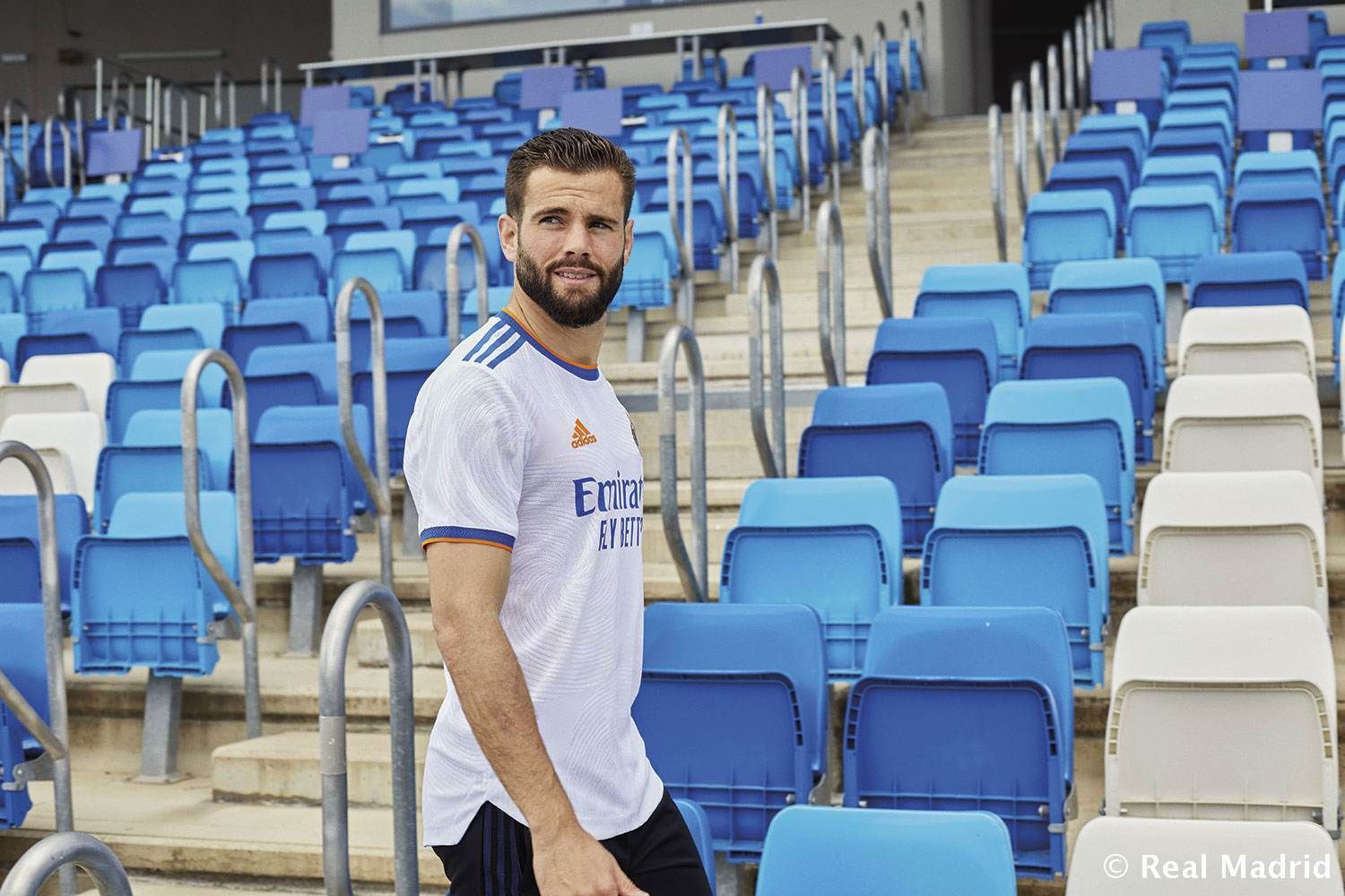 Real Madrid's 2021/22 home shirt 