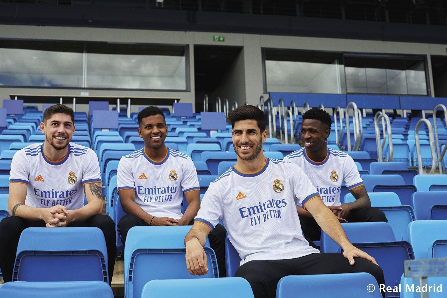 Real Madrid's 2021/22 home shirt 