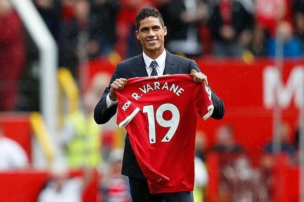 Raphael Varane – has joined Manchester United from