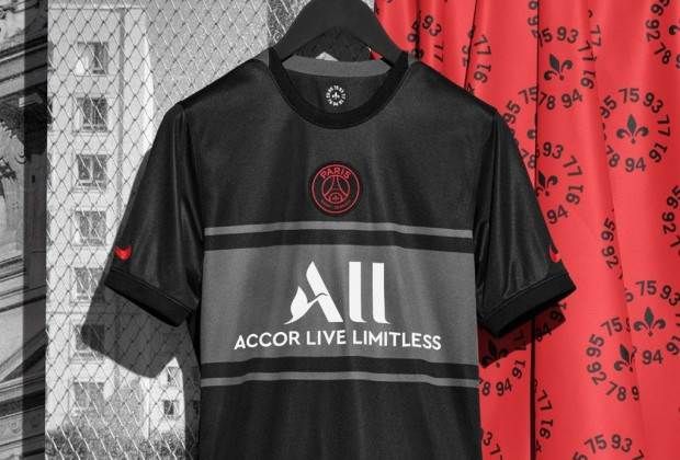 2021/2022 Paris Saint-Germain third kit