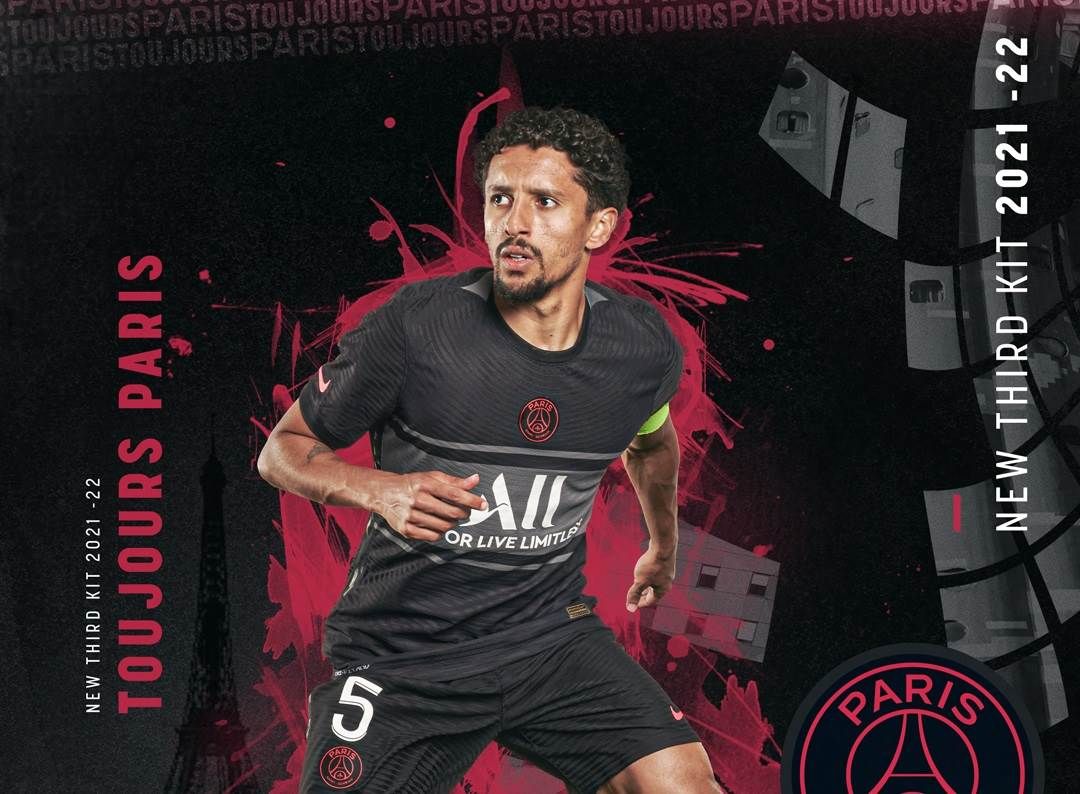 2021/2022 Paris Saint-Germain third kit