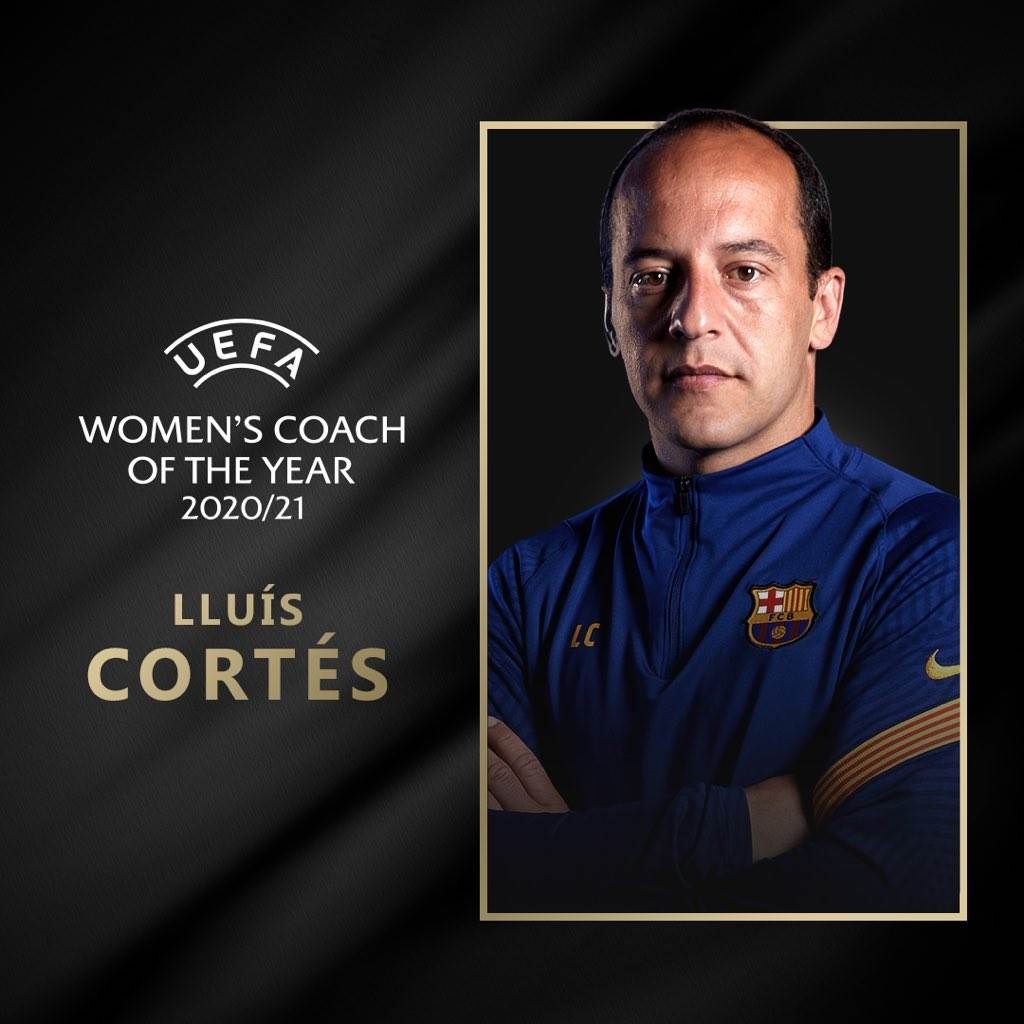 UEFA Women's Coach Of the Year: Lluis Cortes (FC B