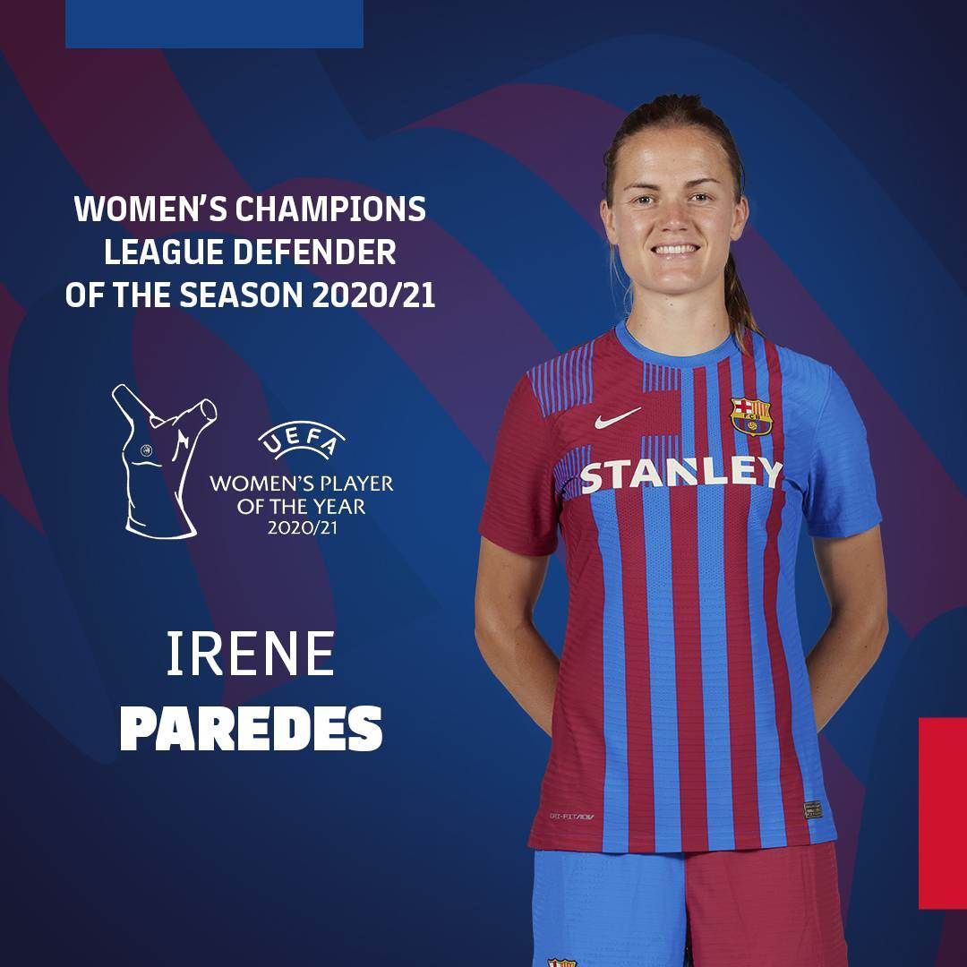 UEFA Women's Defender of the Season: Irene Paredes