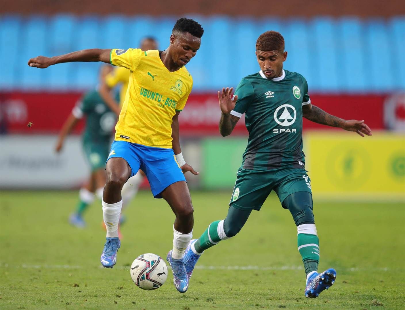 Keagan Buchanan is in the colours of AmaZulu this 