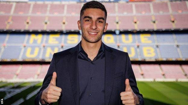 Ferran Torres – has joined Barcelona from Manchest