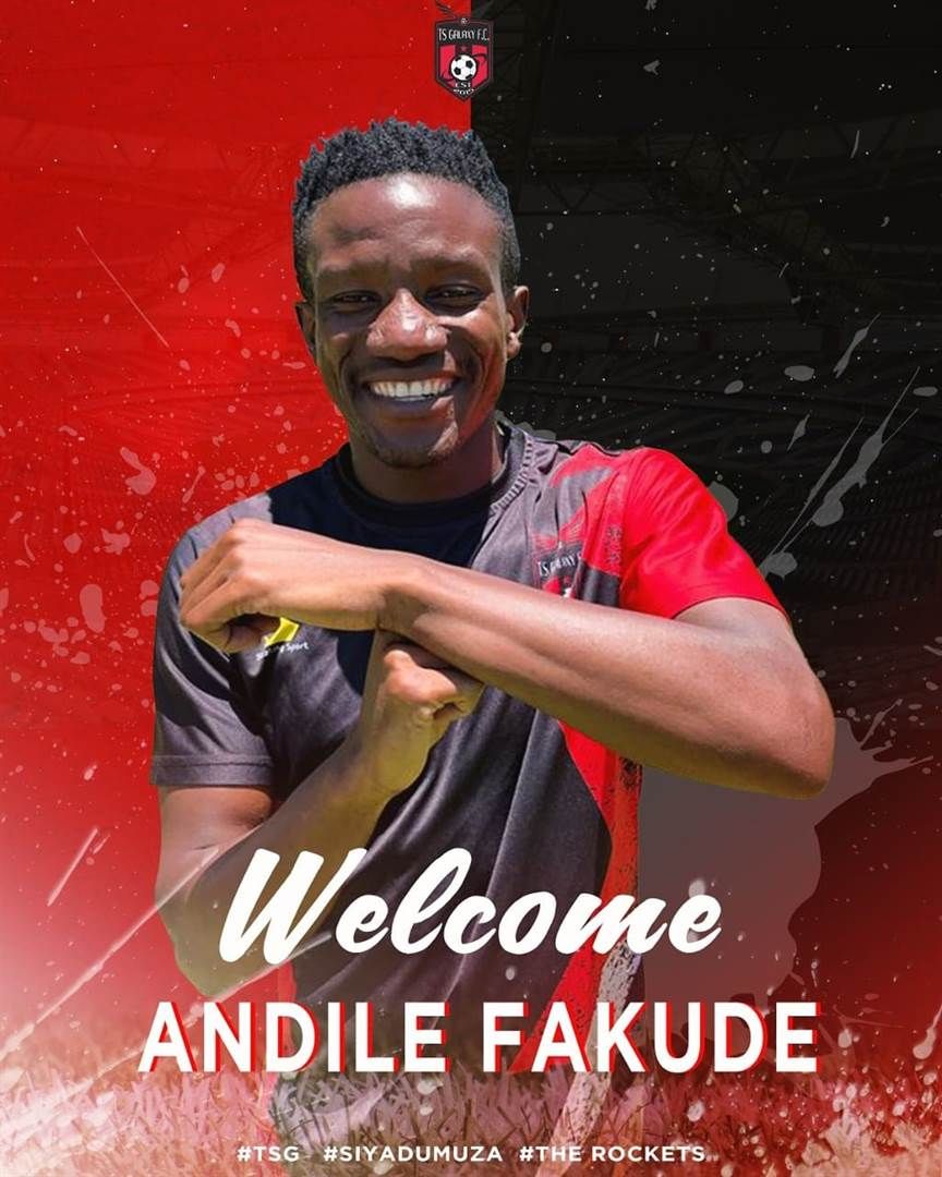 Andile Fakude was announced by TS Galaxy after he 