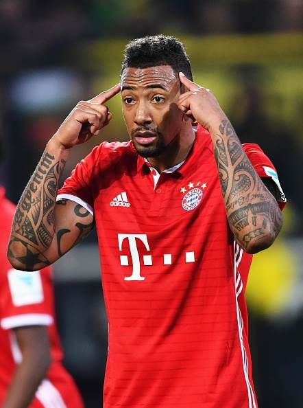 Jerome Boateng – injured his knee after bashing in