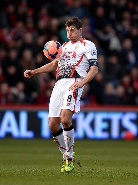 Steven Gerrard – had to have stitches on his penis