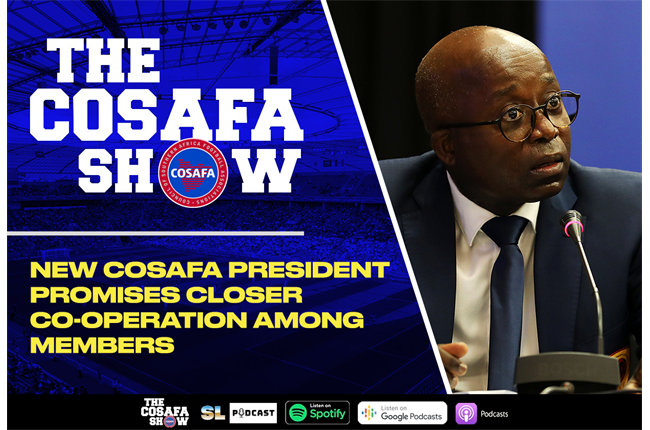 New COSAFA President Promises Closer Co-Operation Among Members