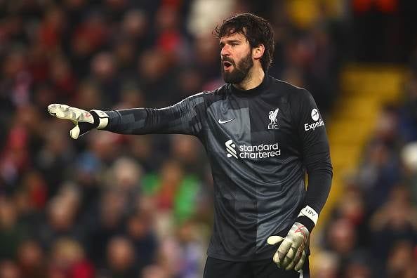 7. Alisson Becker – £150 000