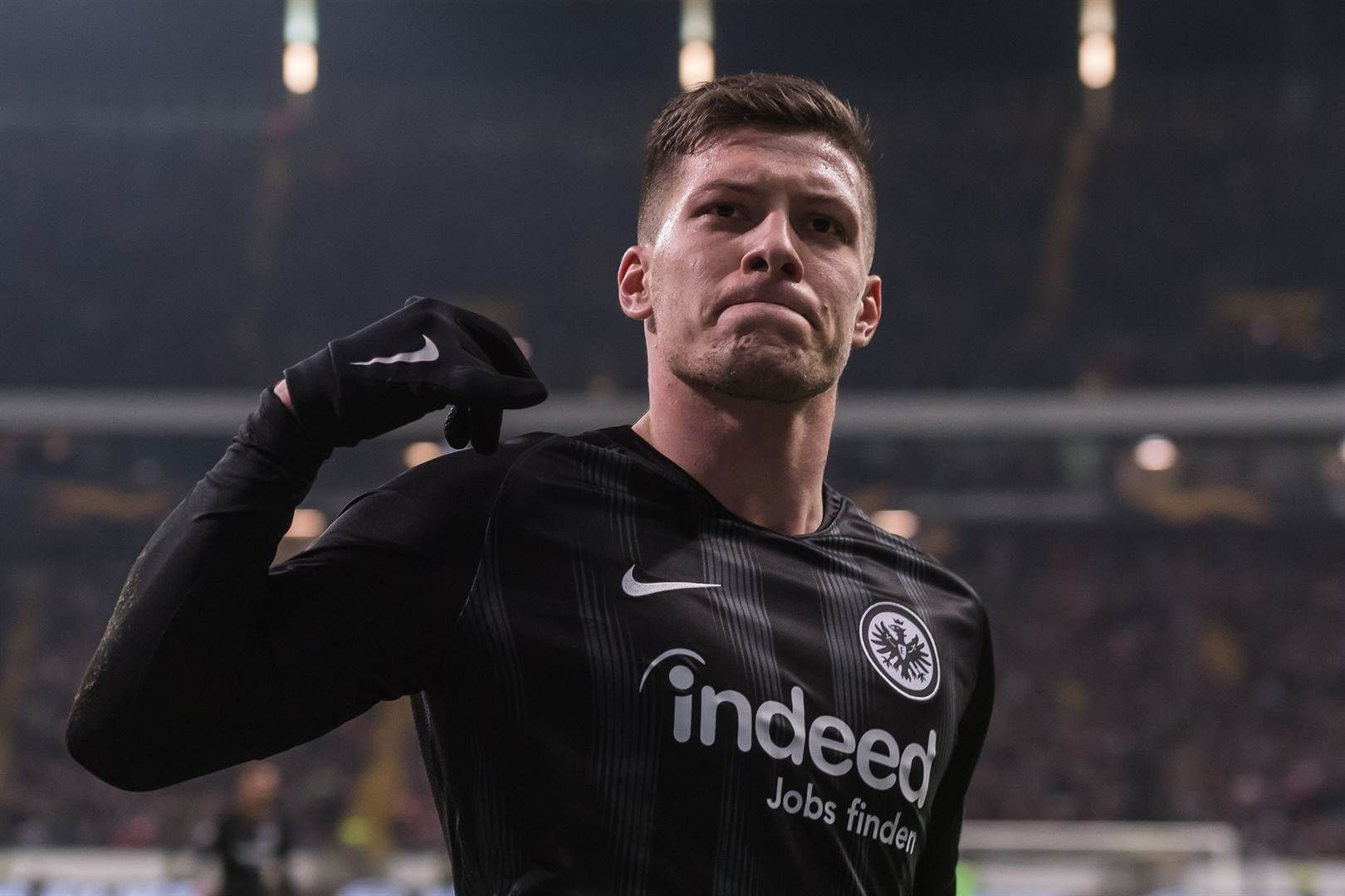 Luka Jovic - five goals for Eintracht Frankfurt ag