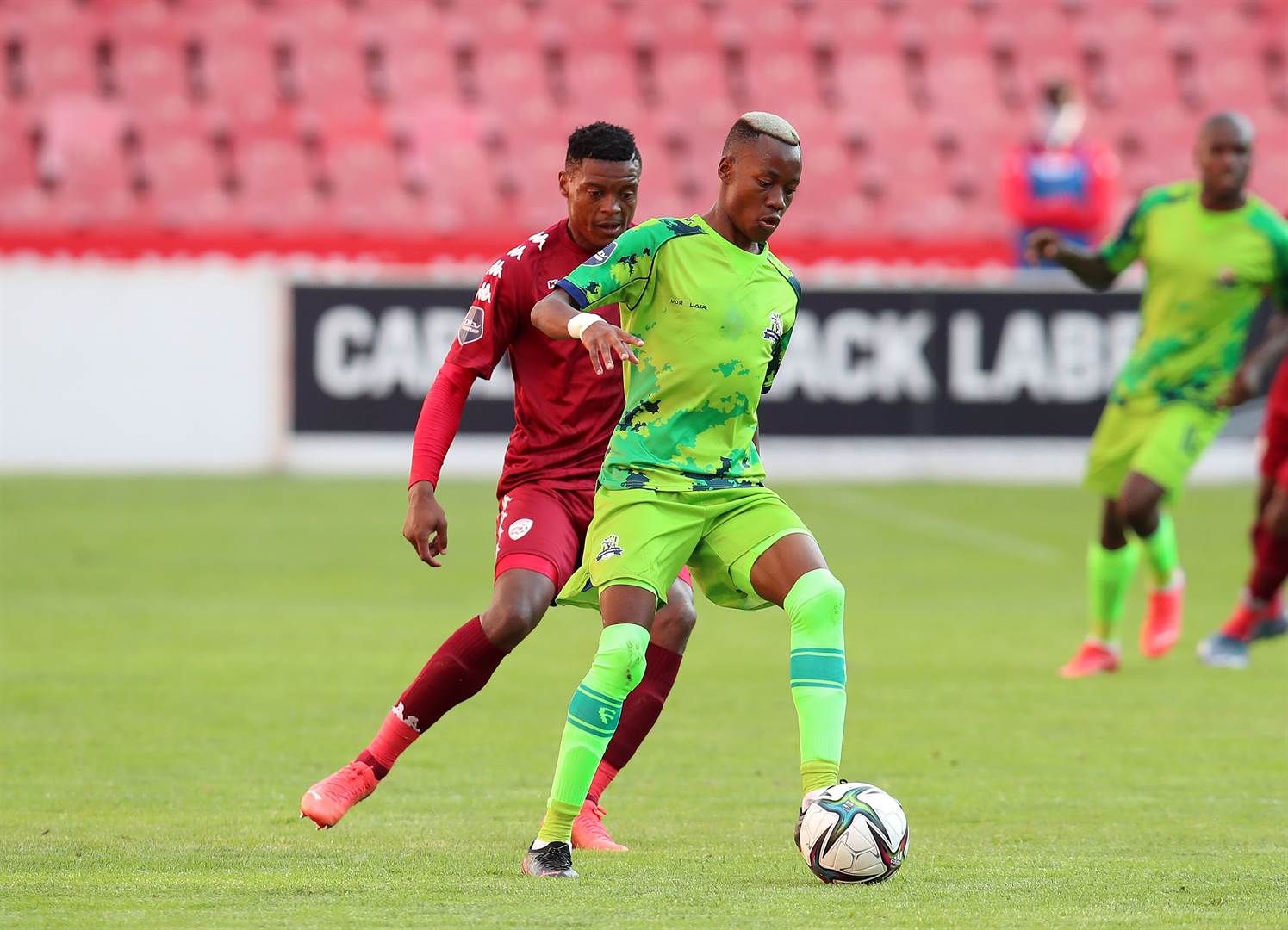 Tumelo Matona (left).