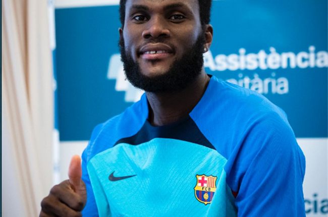 Barcelona Unveil Franck Kessie