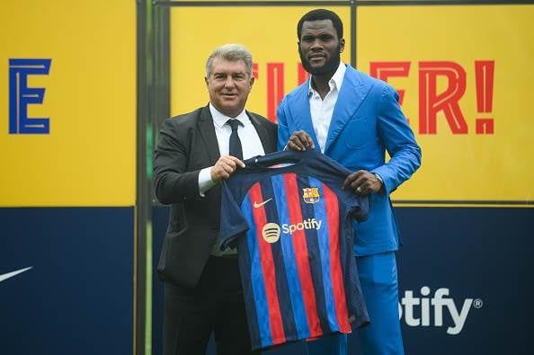 Franck Kessie – has joined Barcelona on a free tra