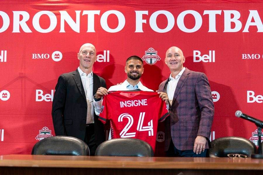 Lorenzo Insigne - joined Toronto FC from Napoli on