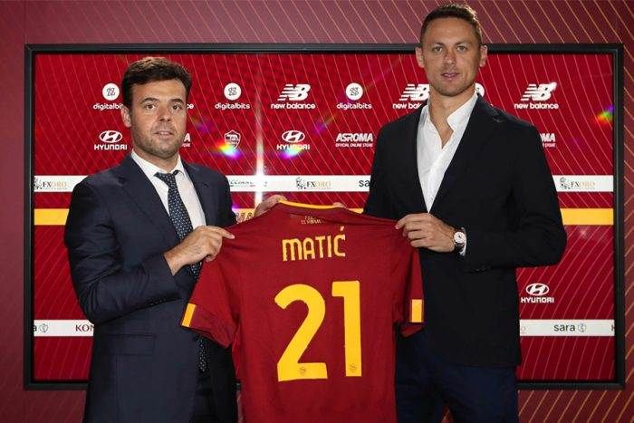 Nemanja Matic - joined AS Roma from Manchester Uni