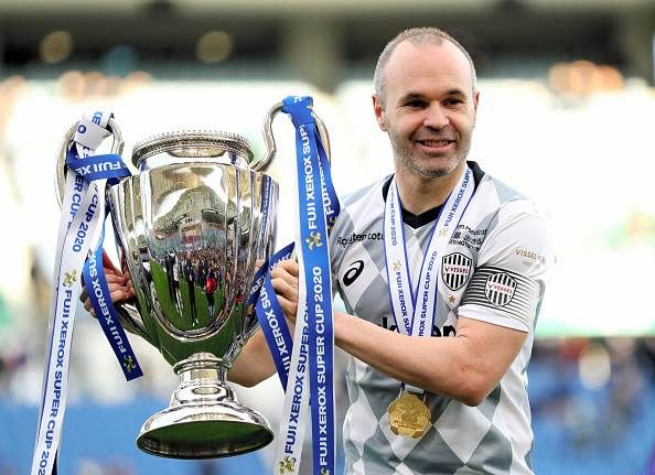 4. Andres Iniesta (37 trophies)