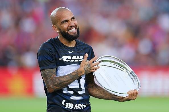 Dani Alves – joined UNAM Pumas after leaving Barce