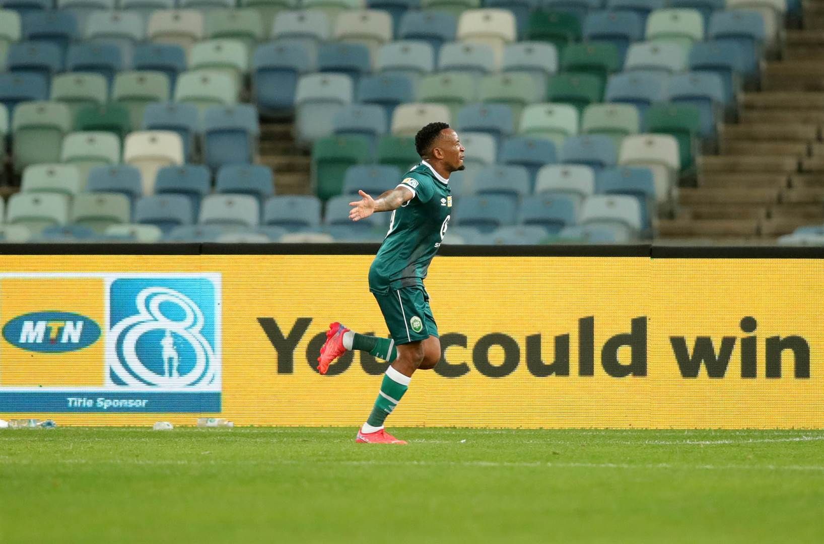 AmaZulu striker Lehlohonolo Majoro is 35.