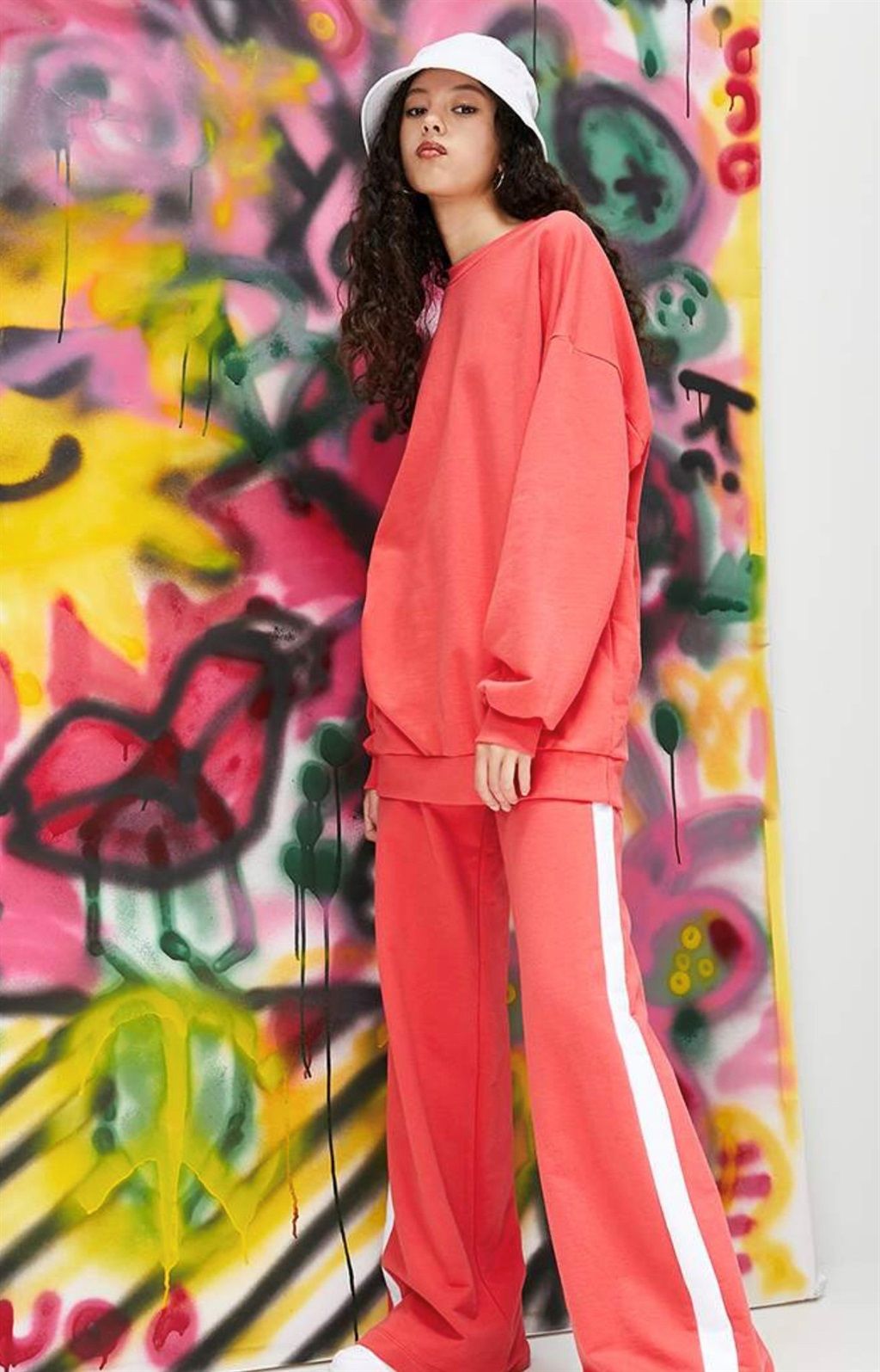 A red crew neck jumper from Superbalist.