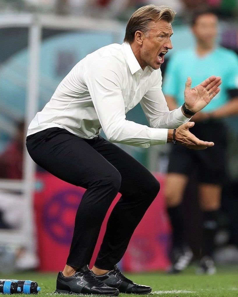 Herve Renard styling in the Louis Vuitton Run Away