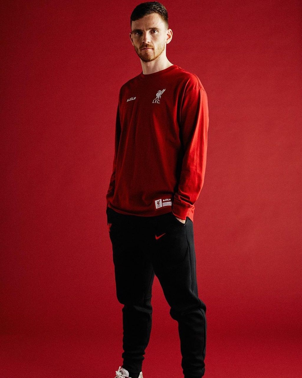 The Liverpool FC x LeBron James collection.
