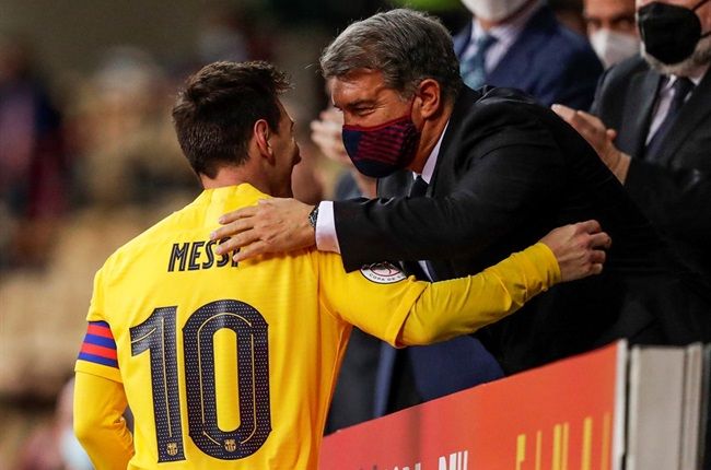 Barcelona Confirm Meeting With Messi's Dad  
