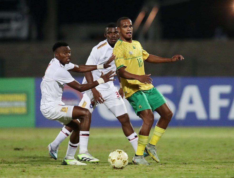Bafana Bafana shared a special moment with AmaZulu