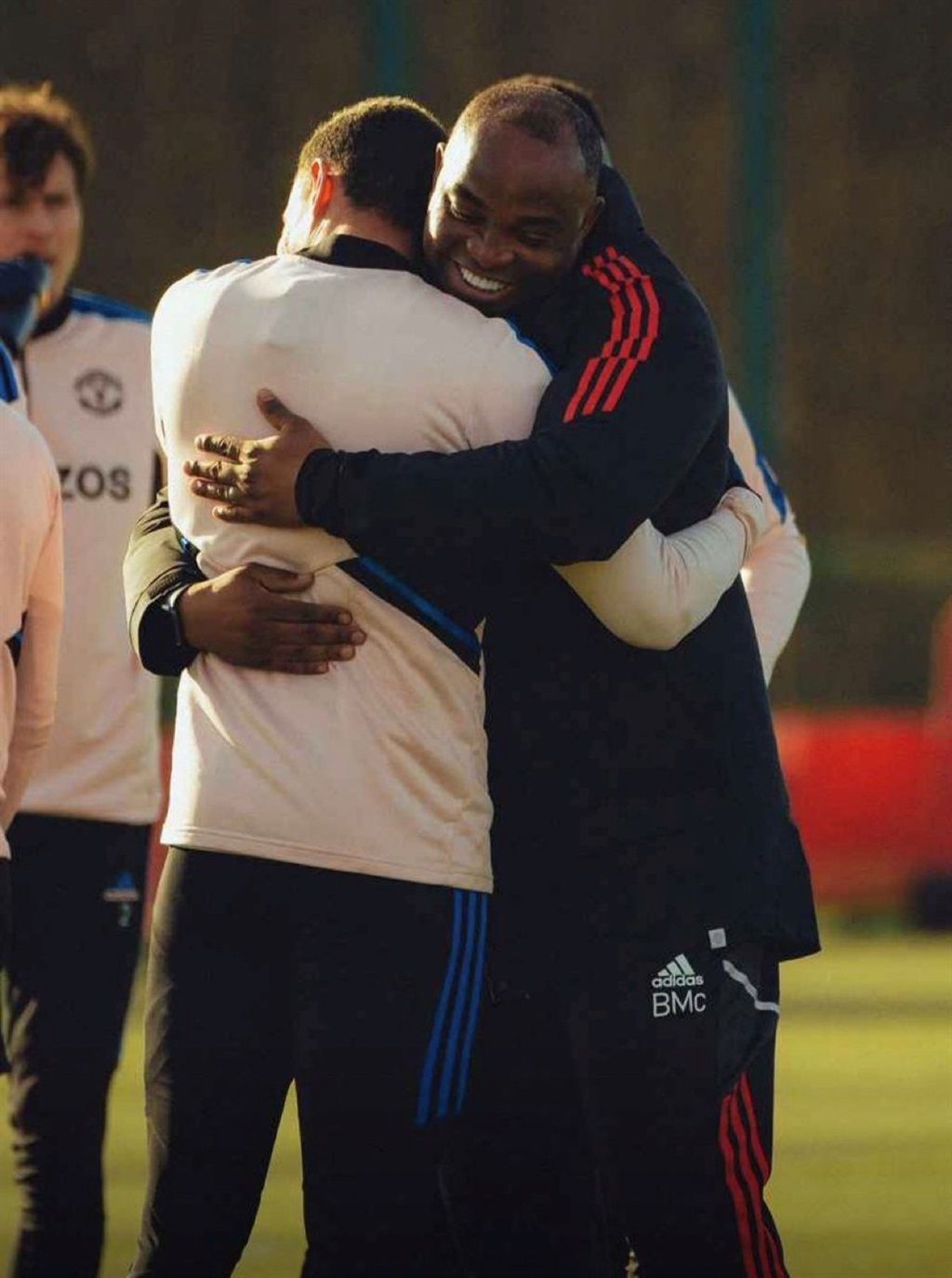 Manchester United first team coach Benni McCarthy 