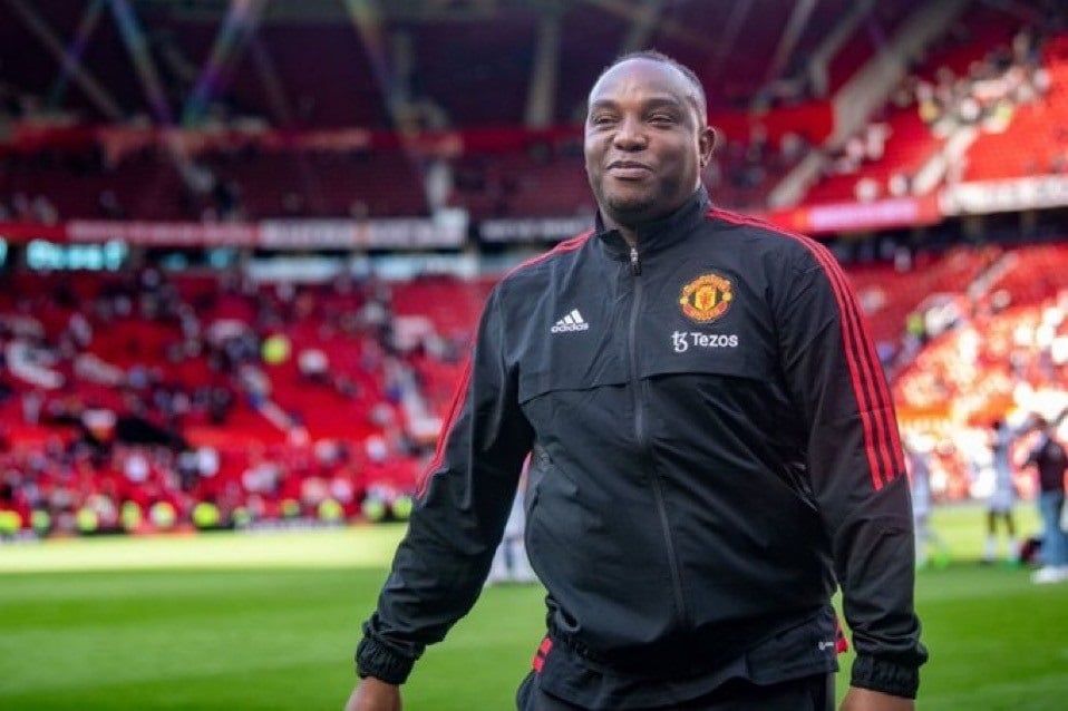 Manchester United first team coach Benni McCarthy 