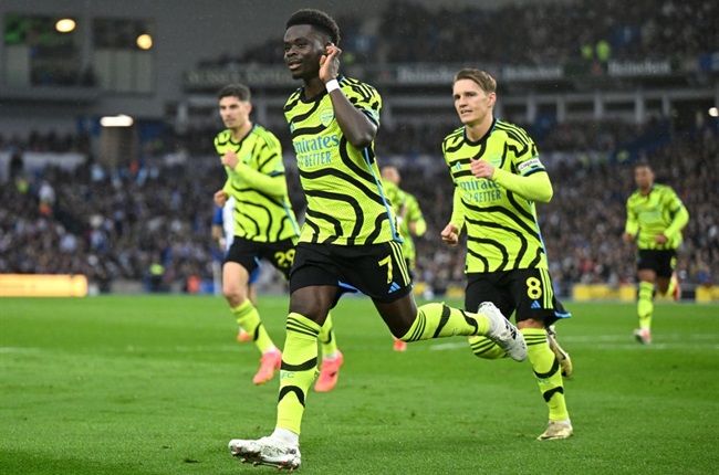 Arsenal Outclass Brighton To Move Top of EPL