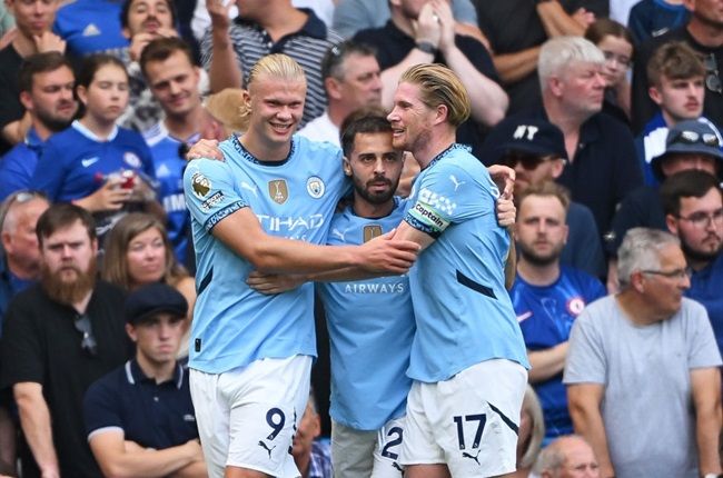 Champs Man City Down Big-Spending Chelsea