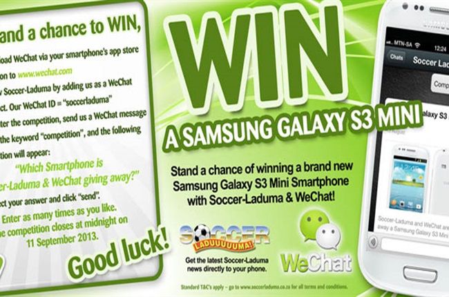 Stand The Chance To Win With Wechat!
