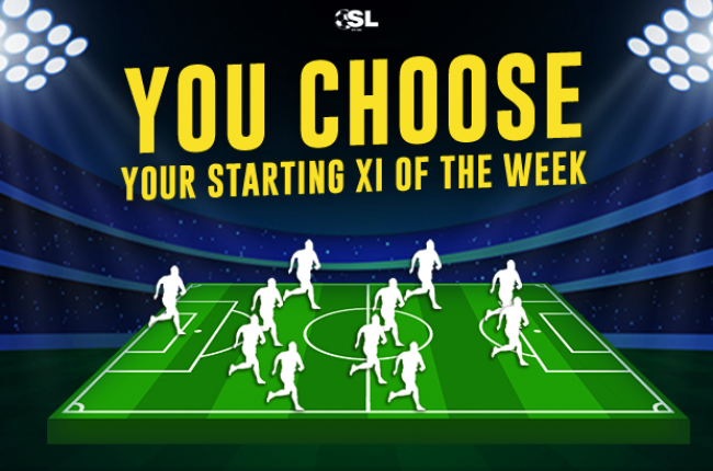 You Choose Your Starting IX Of The Week