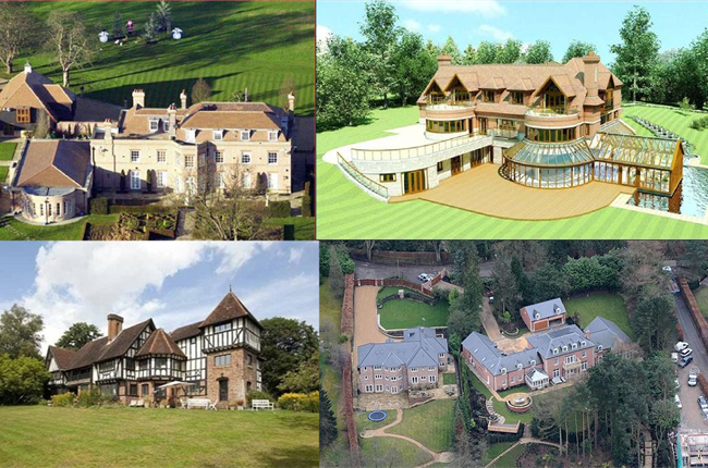 Top 5 Most Expensive Houses of Footballers