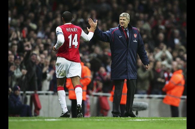 Arsene Wenger: Thierry Henry Coaching Arsenal Youth