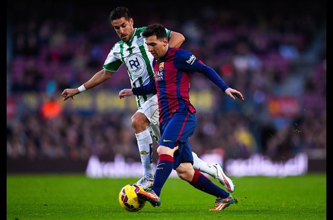 Spanish La Liga Starting XI: Cordoba v FC Barcelona 02 May 2015