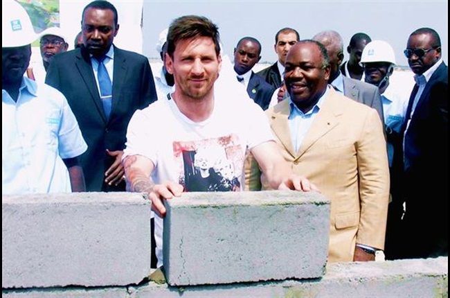 Samuel Eto'o Thanks Lionel Messi & Deco For Visiting Gabon